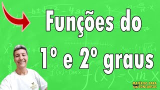 Funções do 1 e 2 graus [upl. by Anavlis86]