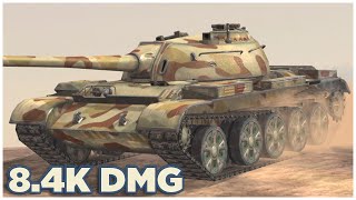 T 55A • 84K DMG • 7 KILLS • WoT Blitz [upl. by Jarred]