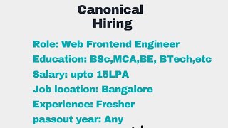 Exciting Web Frontend Engineer Role at Canonical [upl. by Aramas858]