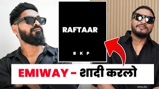 EMIWAY BANTAI MARRIAGE🤩  RAFTAAR DISS TRACK  SWAALINA INSTA POST  RAFTAAR DISS YO YO HONEY SINGH [upl. by Constantino]