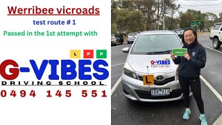 VicRoads Werribee Test route 1 [upl. by Airpal851]