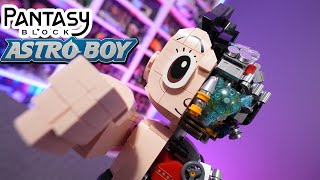 Pantasy Astro Boy Building Kit  LEGO Style Brick Set Review [upl. by Dayle]