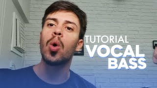 Tutorial de Beatbox Vocal Bass bem fácil [upl. by Oirasan]