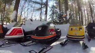 Vintage Skidoo Elan collection [upl. by Okikuy317]