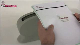 ProBind 1000 Thermal Binding Machine How To Demonstration Video [upl. by Edorej]