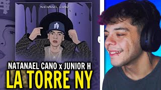 REACCIÓN 04 Natanael Cano ft Junior H La Torre NY Official Audio [upl. by Tullius]