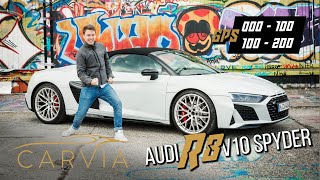 Audi R8 V10 Spyder unser NEUES AUTO mit 570 PS im Check  Sound trotz OPF  CarVia [upl. by Vincelette825]