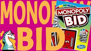 How to play Monopoly Bid [upl. by Acissj]