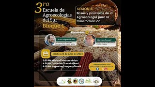 Bloque 1  Sesión 3 Bases y principios de la Agroecología para la transformación [upl. by Twitt]