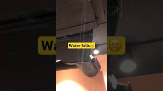 condensate water airconditioningservice accleaning acrepair airconditioningunit waterfall [upl. by Mariquilla]