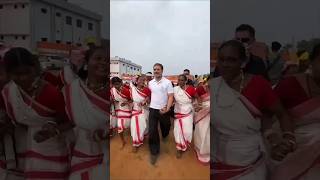 Rahul Gandhi Jharkhand Mein Nritya Kiya viralshortvideo rahulgandhi shortvideo shortscongress [upl. by Talyah]