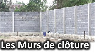 Les murs de clôture  fondations hauteur et longueur maximale conseils importants [upl. by Atnohsal]