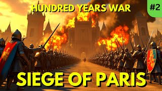 Age of Empires IV The Siege of Paris  Hundred Years War [upl. by Annahvas57]