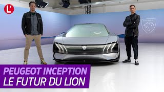 Peugeot Inception  à la rencontre du futur de la marque [upl. by Lauter]