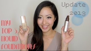 REVIEW My Top 5 Liquid Foundations  Matte Summer Foundation RoutineTutorial [upl. by Anairb]