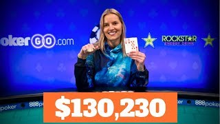 Jessica Dawley Wins 2018 WSOP Ladies Event [upl. by Mcroberts]