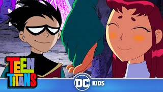 The BEST of Robin amp Starfire ❤️💜 Seasons 12  Teen Titans  dckids [upl. by Plath188]