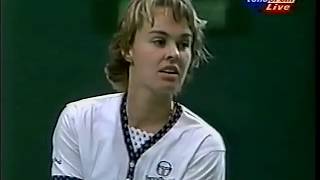 Martina Hingis vs Naoko Sawamatsu 1996 Zurich Highlights [upl. by Haleehs]