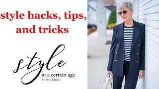 style hacks tips and tricks  style over 50 [upl. by Nwahsd]