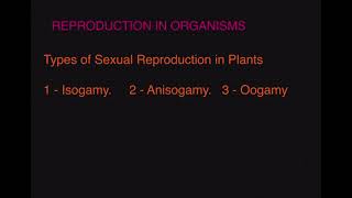 IsogamyAnisogamy  Oogamy [upl. by Lednem]