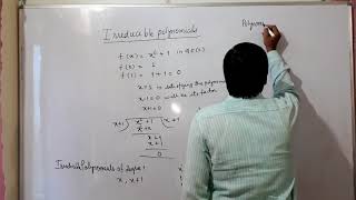 Irreducible Polynomials in GF2 of degree 1 2 and 3 [upl. by Eidnac]