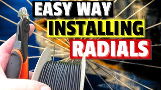 Ultimate Guide  How To install Radials for Vertical Antennas [upl. by Bergeman]