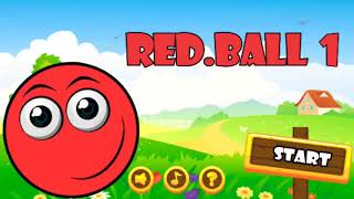 Red ball 1 Jumper game Walkthrough GamePlay [upl. by Akyssej]