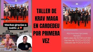 ✊👊TALLER DE KRAV MAGA POR PRIMERA VEZ EN CARDEDEU GRACIAS A TODS POR PARTICIPAR CON RONNY LANDAETA [upl. by Yllor]