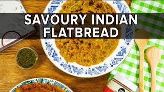 Savoury Indian Flatbread [upl. by Anawqahs117]