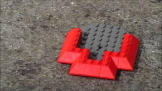 How To Make A Lego Gazebo Roof [upl. by Derman]