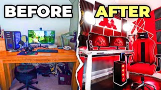 My Subscriber Had A Messy Setup…So I Built His Dream Gaming Room [upl. by Marietta]