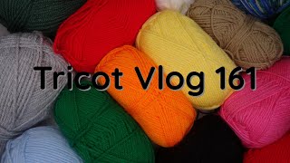 Tricot vlog  161  Intempérie et déco de Noël [upl. by Casi]