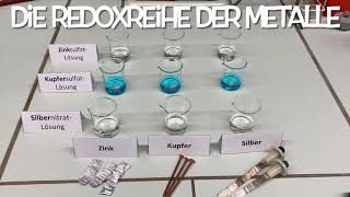 Experiment Die Redoxreihe der Metalle [upl. by Arted]