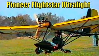 Pioneer Flightstar ultralight aircraft with a Kawasaki 440  Footage from 2001 [upl. by Torruella556]