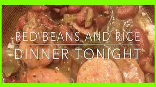 Slow Cooker Red Beans and Rice Cajun Style [upl. by Llyrpa]