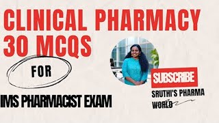 Dont Take the Clinical Pharmacy Exam Without These MCQs pharmacistpsccoaching [upl. by Acirre]