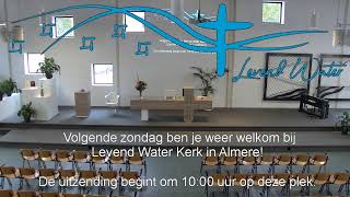 20 oktober 2024 kerkdienst Levend Water Almere [upl. by Mohandis392]