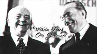 Interview mit Wilhelm Pieck amp Otto Grotewohl über die Jugend DDR 1950 [upl. by Atiram]