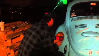 Kaddie Shack Giving Quick Funny Clinic How to change VW taillight bulbs [upl. by Nodyl]