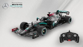 Formula 1  MercedesAMG F1 W11 EQ Performance 118 Scale Remote Control Car Rastar 98500 [upl. by Eidua946]