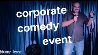 Comedian Praveen Kumar  Corporate Event Experience  Stand up Comedy English [upl. by Izawa495]