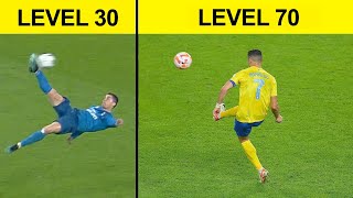 Cristiano Ronaldo Goals Level 1 to Level 100 [upl. by Amora954]