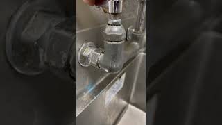 🛠️ Commercial kitchen sink mixer tap washer replacement [upl. by Sung]