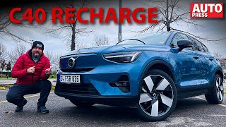 2024 Volvo C40 Recharge test sürüşü  Sinan Sertoğlu [upl. by Eupheemia]