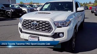 2023 Toyota Tacoma TRD Sport Double Cab Napa Vallejo Fairfield Petaluma Santa Rosa [upl. by Narmi]