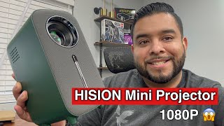 HISION 1080p Mini Projector [upl. by Simson368]