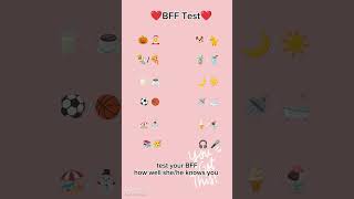 BFF TEST [upl. by Ahseekat312]