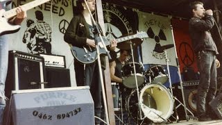 Flux Of Pink Indians  Hartham Common Peace Festival  Hertford  May 1983 [upl. by Llehsyt]