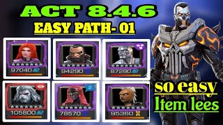 Mcoc Act 846 Easy Path Completion glykhan [upl. by Lovich702]