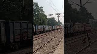 04  11 2024 Goods Train Running Very Fastest shorts 2023viral youtube [upl. by Upton807]